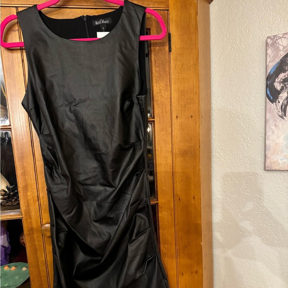 Keti Vani Raquel Side Plea Dress